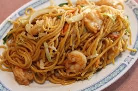 83 Spicy Hunan Noodles with Chicken, Shrimp & Vegetable